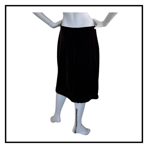 Bruno Duluc Micro Velvet Skirt - Picture 3 of 3